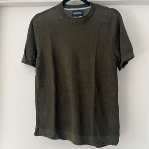 Bonobos | Men’s Italian Linen Sweater Tee | Green | M